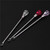 3pcs Stainless Steel Pigment Stirring Rod Spoon Microblading Tattoo Powder Ink Mixing Stick