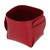 Nail Tool Storage Holder PU Pure Color Container Nail Tool Storage Organizer for Manicure Red