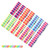 Manicure Sticker Set Gradient Color Waterproof Nail Polish Strips Nail Decorations