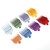 8 Sizes Guide Comb Set Rainbow Color Clipper Spare Parts Haircut Accessories