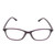 Elderly Glasses Blue Lighting Block Multiple Focusing Resin Women Reading Glasses for Near Far Range +100 Purple Frame