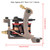 10 Wrap Coils Retro Copper Color Professional Alloy Tattoo Machine Liner Shader Tattoo Gun