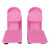 2pcs Slant Board Calf Stretcher Ankle Foot Incline Board for Stretching Tight Calves Plantar Fasciitis Pink