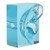 Right Ear Display Model Acrylic Blue Transparent Waterproof Fake Ear Model Displays for Sound Aids