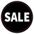 rillprint Discount Stickers Sale 250 pcs x 5 rolls Black and White
