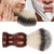 Portable Men Beard Brush Wooden Handle Shaving Brush for Salon Home Travel Use