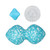 3pcs Massage Ball Set Myofascial Trigger Point Release Deep Tissue Massage Ball for Plantar Fasciitis