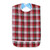 Adult Waterproof Mealtime Bib Double Layer Elder Dinning Clothes Protector Red