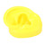 Soft Silicone Simulation Left Human Ear Model Ear Display Teaching Aid Model Yellow