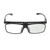 Elderly Glasses Blue Lighting Block Improve Visual Clarity Resin Reading Glasses for Daily Use +100 Bright Black