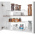 Metaltex Stackable Storage Rack Sky 2 pcs