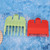 2pcs Guide Comb Professional Hair Clipper Guide Comb Hair Cutting Trimming Guide Comb Red Green