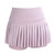 Pleated Tennis Skirt Breathable Women Tennis Skirt with Pockets for Running Casual Hiking Walking Pink XXL