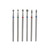 6pcs Nail Drill Bits File Grinding Head Set Electric Manicure Pedicure Nail Art Tools 04#