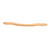 Wooden Scraping Stick 3 Slots Ergonomic Pain Relief Effort Saving Massage Stick Roller with Wave Handle for Back Abdomen