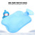 2000ml 3 Color Hot Water Bottle Bag Heat / Cold Therapy Big Size Water Bag Blue