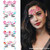 Rhinestone Face Decorative Stickers Stage Makeup Stickers Crystal Decorative Stickers Eye Makeup Accessories