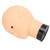 Bald Mannequin Head Makeup Training Practice Hat Wig Display Mannequin Head (Black Base)without Makeup
