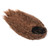 Light Brown Wave Wig Adjustable Charming Breathable Comfortable Fluffy Heat Resistant Cute Corn Wave Wig for Daily Party
