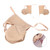 Reusable Cotton Armpit Sweat Guard Bra Underarm Sweat Absorbent Pads Skin Tone