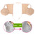 Reusable Cotton Armpit Sweat Guard Bra Underarm Sweat Absorbent Pads Skin Tone