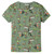 Kids' Pyjamas with Short Sleeves Light Khaki 116