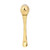 Zinc Alloy Face Mask Spoon Anti Wrinkle Eye Fatigue Relief Massage Stick Cream Import Scoop