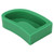 Dental Mould Base Green Large Silicone Dental Plaster Model Former Base for Cast Trimming Right