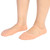 1 Pair Silicone Socks Foot Anti cracking Protector Foot Care Tool Prevention Socks Skin Color L