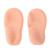 1 Pair Silicone Socks Foot Anti cracking Protector Foot Care Tool Prevention Socks Skin Color L
