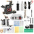 Complete Tattoo Machine Kit Liner Shader Coil Tattoo Machine for Beginners Tattooists Silver