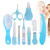 10Pcs/Set Baby Nail Care Kit 

Nail Clipper with Thermometer 

Dropper  Comb Brush Scissor Infants Manicure Care Set