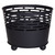 ProGarden Fire Basket 39x32 cm Black