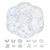 Fashionable Resin Nail Art Decoration Three Dimensional Shiny Nail Ornament for Women