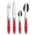 Lou Laguiole 24-Piece Cutlery Set Comptoir Red