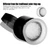 50Pcs/set Disposable Tattoo Ink Ring Cups With Sponge Pigment Holder Permanent Makeup Black