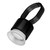 50Pcs/set Disposable Tattoo Ink Ring Cups With Sponge Pigment Holder Permanent Makeup Black