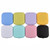 Simple Small Portable Candy-colored Contact Lens Case Built-in Tweezers Suction Stick Frosted Surface Contact Lenses Companion Care Box