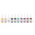 10pcs 5ml Tattoo Ink Set Black Dark Green Brown White Red Purple Light Green Gray Blue Orange Tattoo Pigments