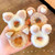 1 Pair of Christmas Hair Bobbles Cat Bear Antlers Hair Scrunchies Elastic Hair Bands Hair Ring Ponytail Holder Headband