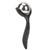Facial Roller Massage Ball Ergonomic Handle Cold Hot Compression Stainless Steel Handheld Massager Roller Ball Black
