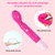 Silicone Vibrating Massager Vagina G-spot Stimulator Female Masturbator Vibrator Adult Sexy Toys for Woman Masturbation