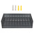 Tattoo Ink Rack 50 Holes Transparent Thickened PC 1.2in Hole Diameter Tattoo Bottle Holder for Tattoo Shop