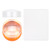 Professional Silicone Nail Art Stamper with Lid Scraper Manicure Nail Printing Tool Set(Orange)