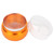Professional Silicone Nail Art Stamper with Lid Scraper Manicure Nail Printing Tool Set(Orange)