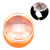 Professional Silicone Nail Art Stamper with Lid Scraper Manicure Nail Printing Tool Set(Orange)