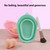 Makeup Brush Cleaning Mat Silicone Cosmetic Brush Cleaner Makeup Brush Cleaning Bowl for Makeup Brush Makeup Sponge Puff