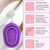 Makeup Brush Cleaning Mat Silicone Cosmetic Brush Cleaner Makeup Brush Cleaning Bowl for Makeup Brush Makeup Sponge Puff