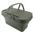 Collapsible Bucket with Table Handles Wash Basin Garden Harvesting Basket Picnic Collapsible Bin for Camping Hiking OD Green