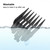 Hair Clipper Combs Guide Kit Plastic Hair Trimmer Guards Attachments Black Hair Salon Tool Set of 8 / 10PCS